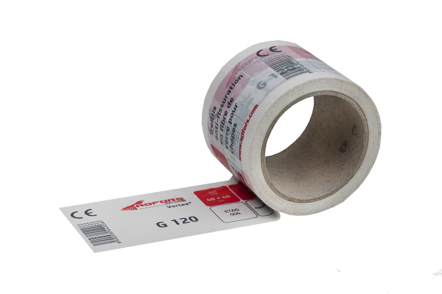 Adhesive tapes with hot melt adhesive