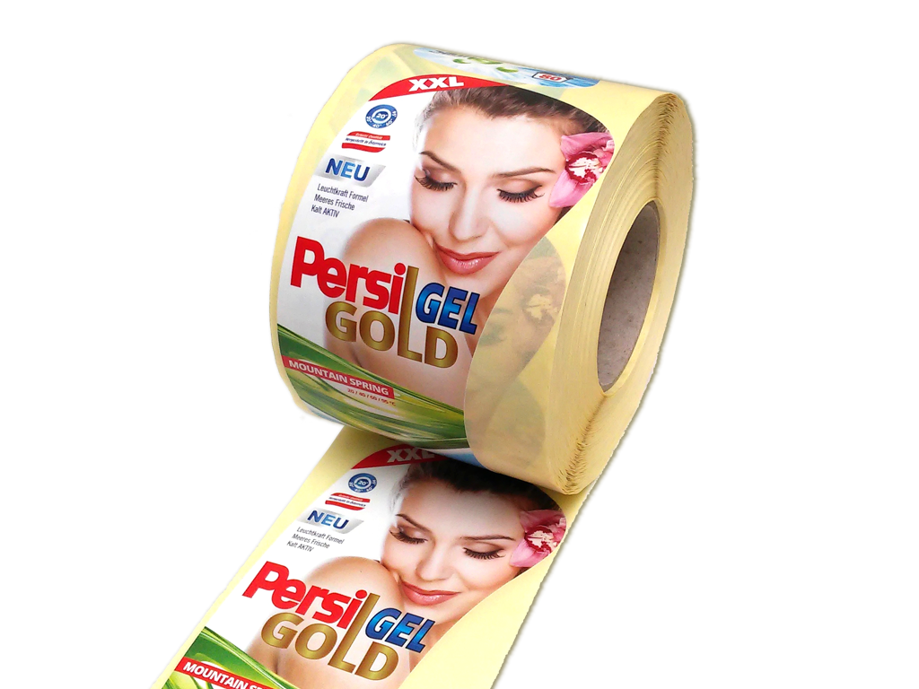 Printed self-adhesive labels Printed self-adhesive labels