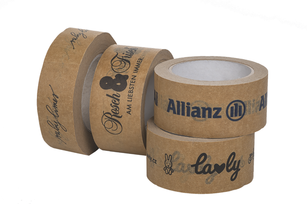 Custom Paper Tape, Printed Kraft Tape, Custom Packaging Tape